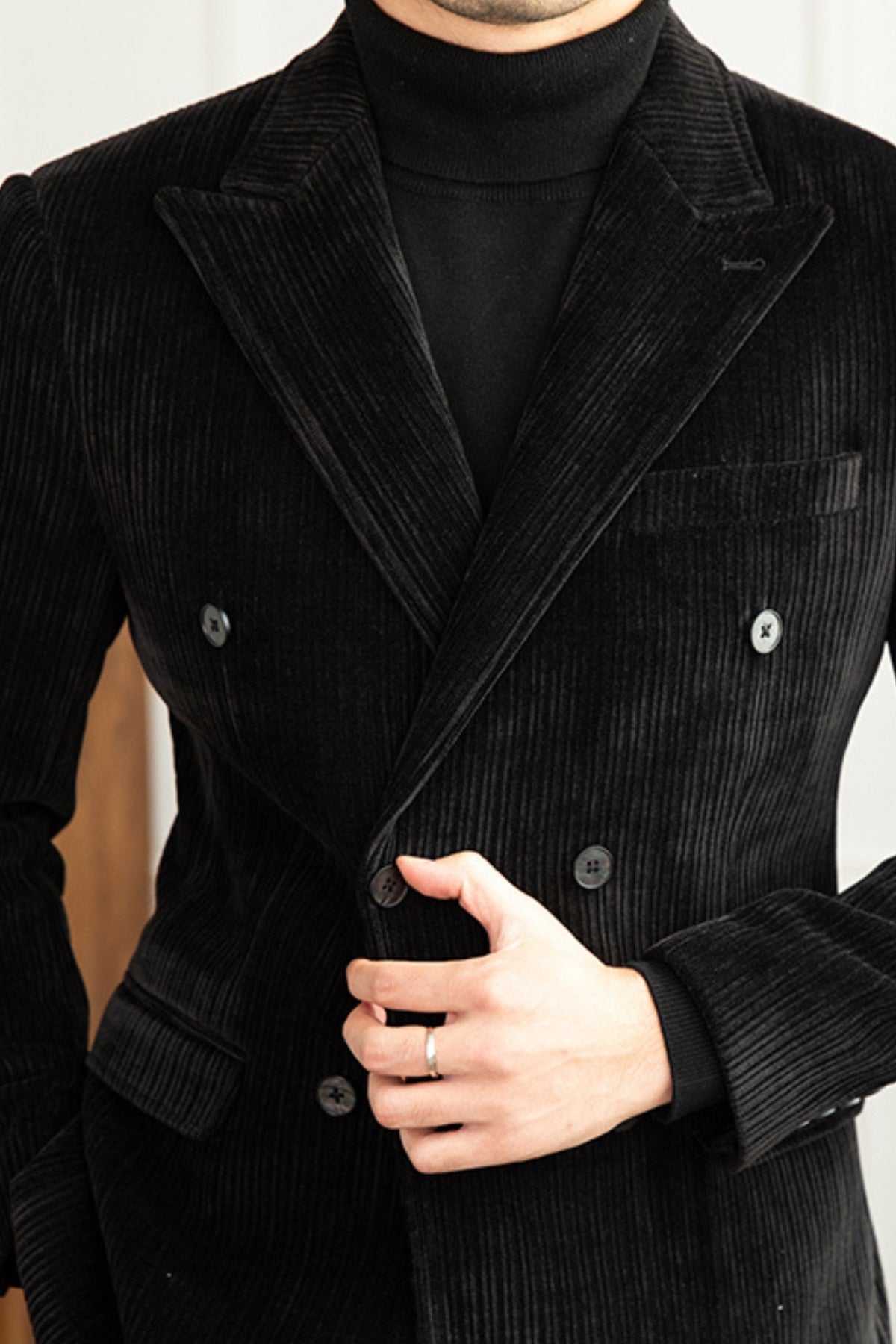 Burlane Winter Corduroy Slim-Fit Suit