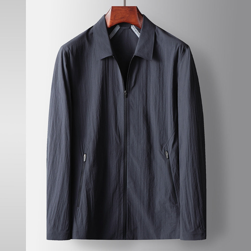 Burlane Lapel Seamless Lightweight Jacket