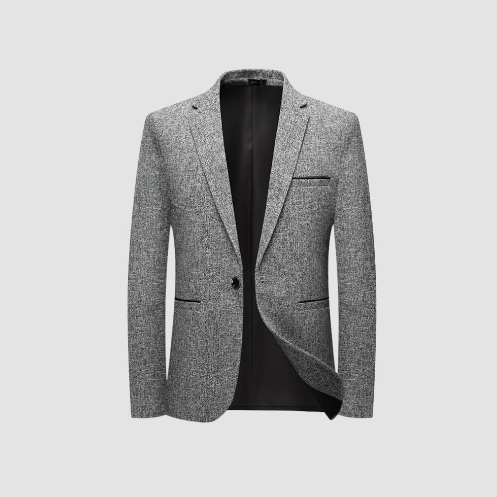 Burlane Italian Style Slim Fit Single-Breasted Suit Jacket