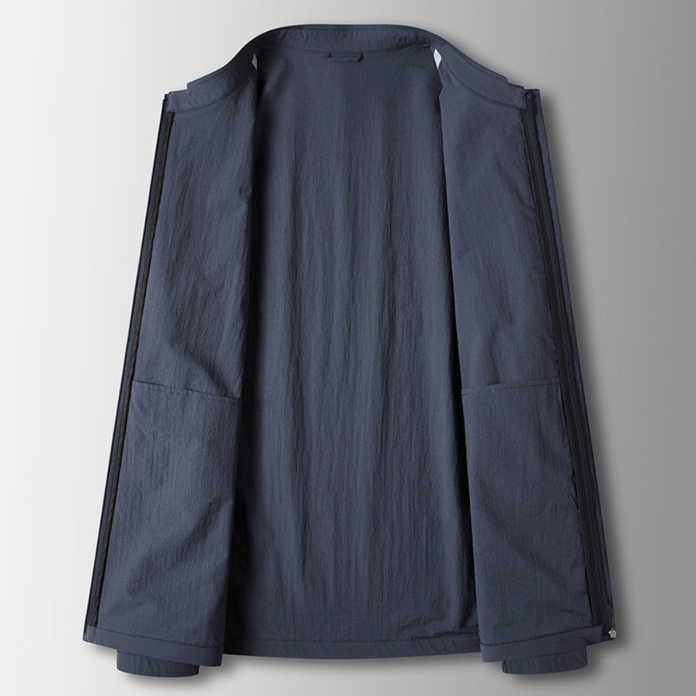 Burlane Stand-Up Collar Luxury Business Casual Jacket