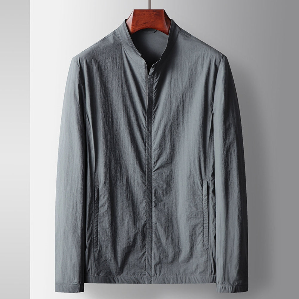 Burlane Stand-Up Collar Luxury Business Casual Jacket
