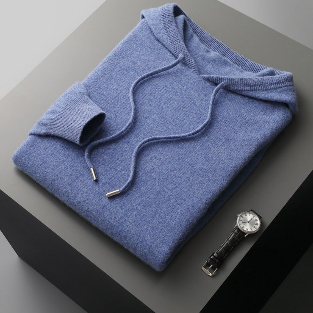 Burlane Loose Cashmere Woolen Hoodie