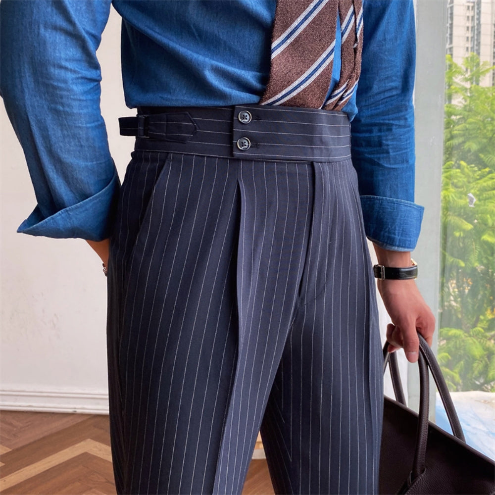 Burlane High Waist Non-Iron Casual Pants