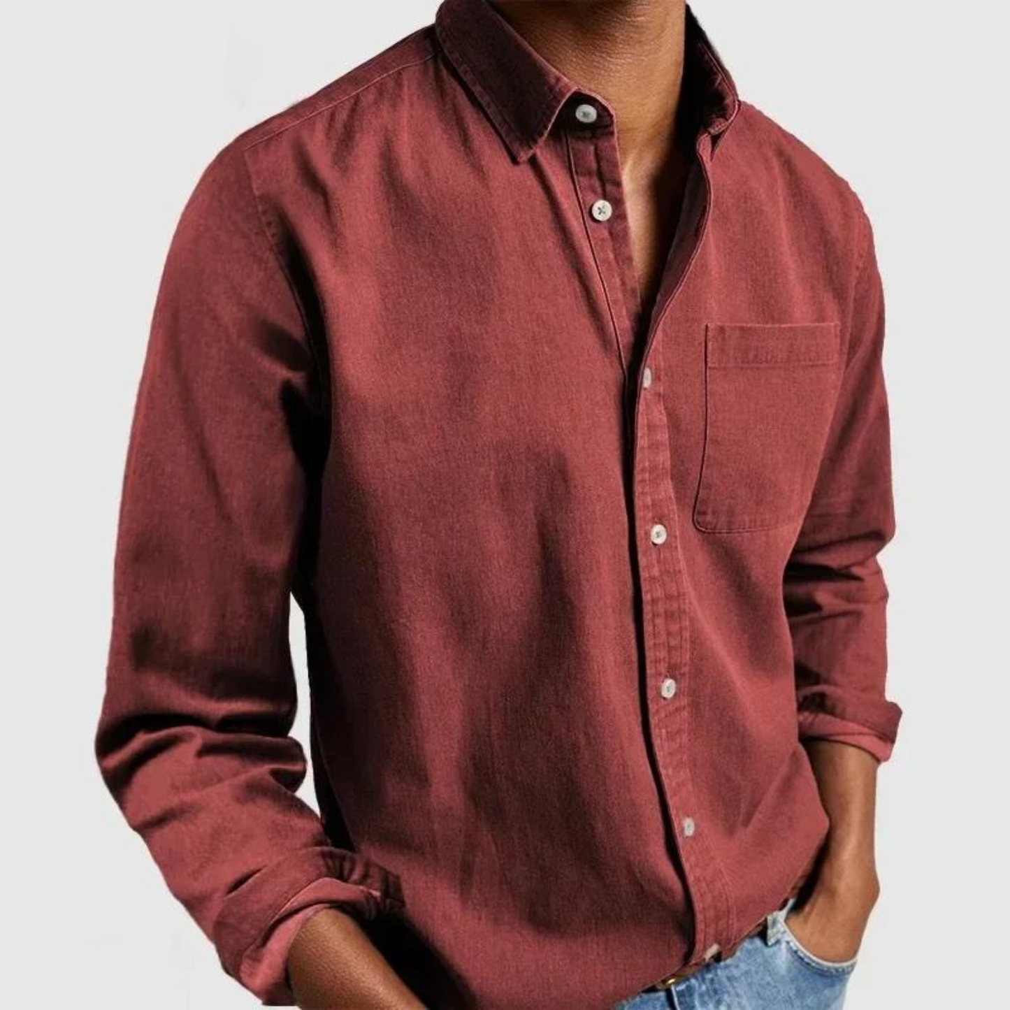 Burlane Casual Button-Up Shirt