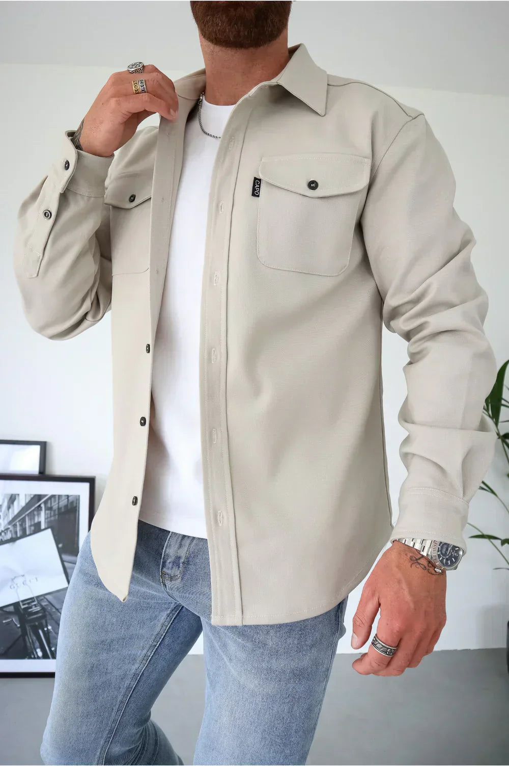 Burlane Elegant Long Sleeve Shirt