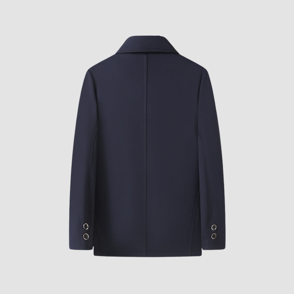 Burlane Lapel Collar Short Coat