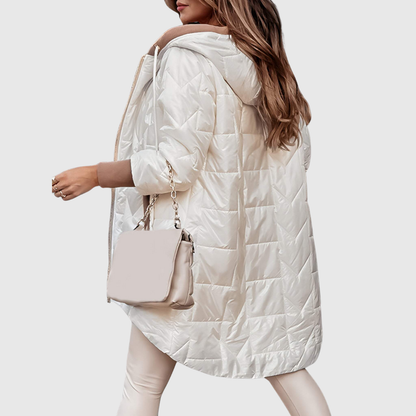 ELEANOR | QUILTED HOODED COAT