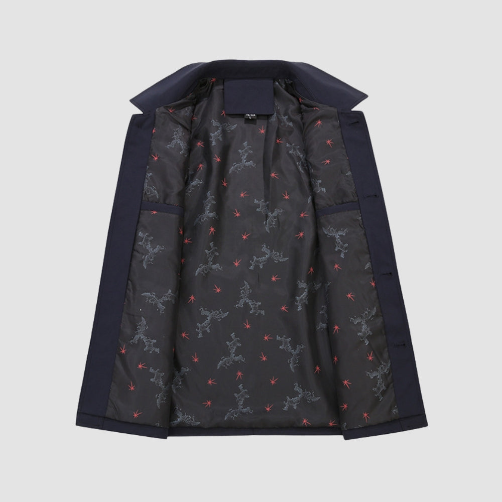 Burlane Lapel Collar Short Coat