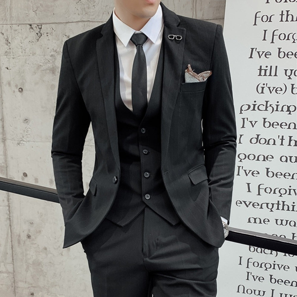 Burlane Classic Three-Piece Business Suit