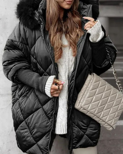 CLEMENCY | LINED KNIT PARKA