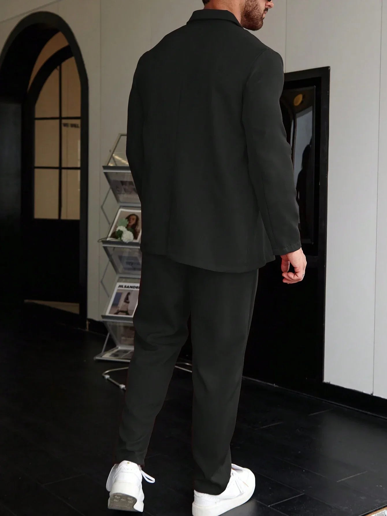Burlane Casual One-Color Men’s Suit