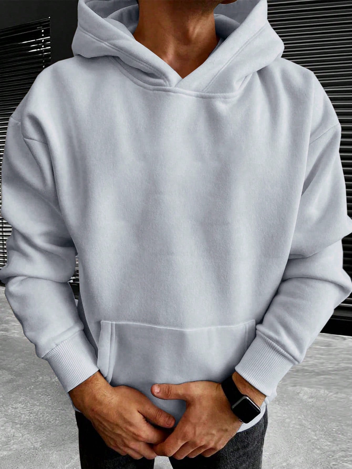 Burlane Classic Solid Hoodie