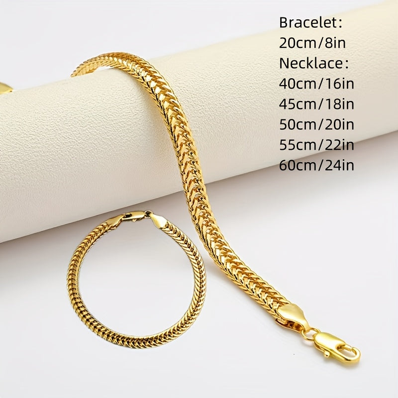 LUXURY FISH TAIL NECKLACE & BRACELET SET