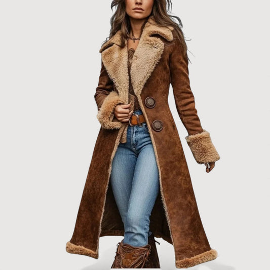 ARIELLE – SHEARLING COAT