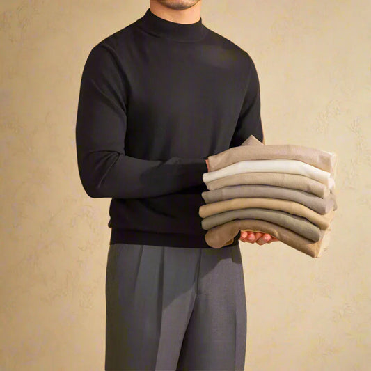 Burlane Cashmere Turtleneck Sweater
