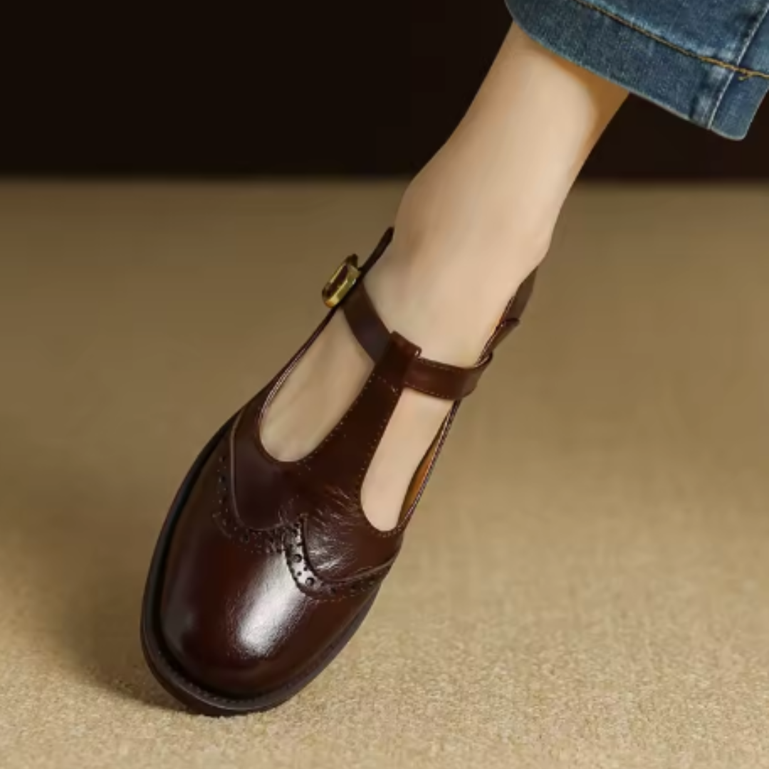 YSOLENNE | ELEGANT T-BAR MARY JANES