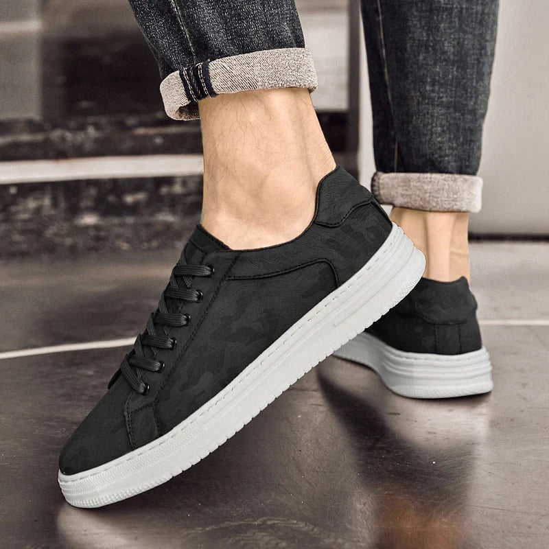 Burlane Genuine Leather Sneakers