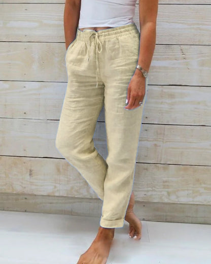 AVERIE | RELAXED DRAWSTRING TROUSERS