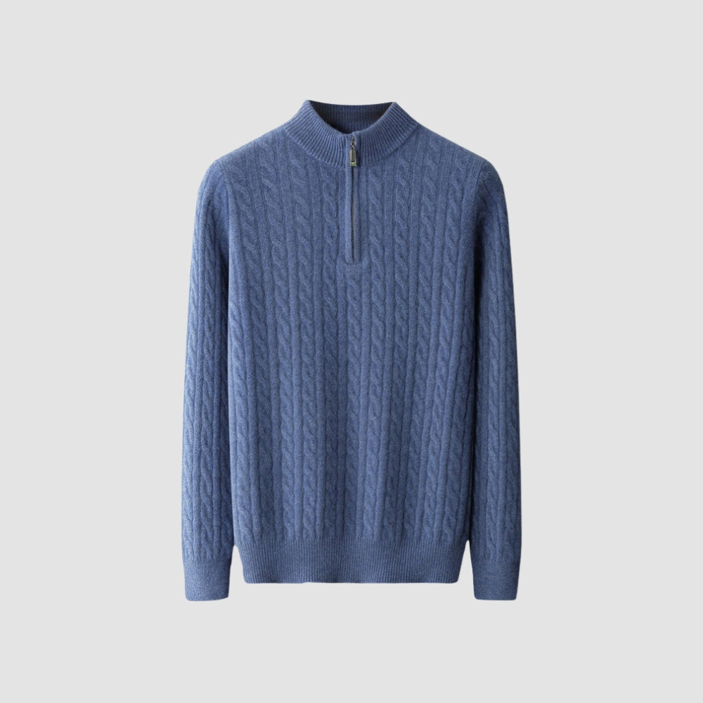Burlane Thickened Cashmere Wool Turtleneck Sweater