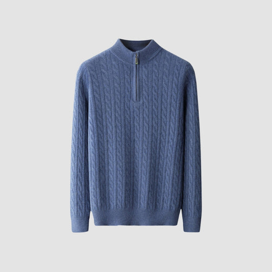Burlane Thickened Cashmere Wool Turtleneck Sweater