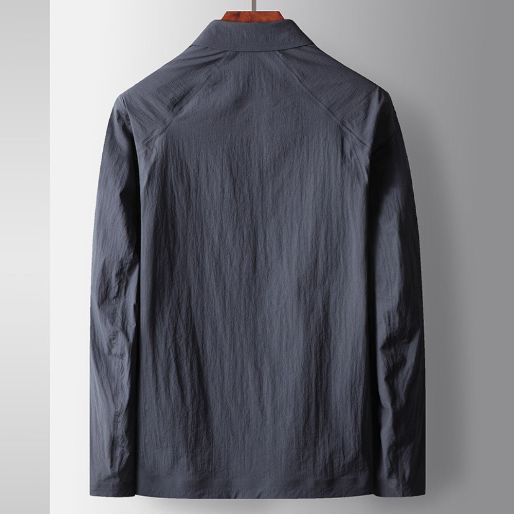Burlane Lapel Seamless Lightweight Jacket