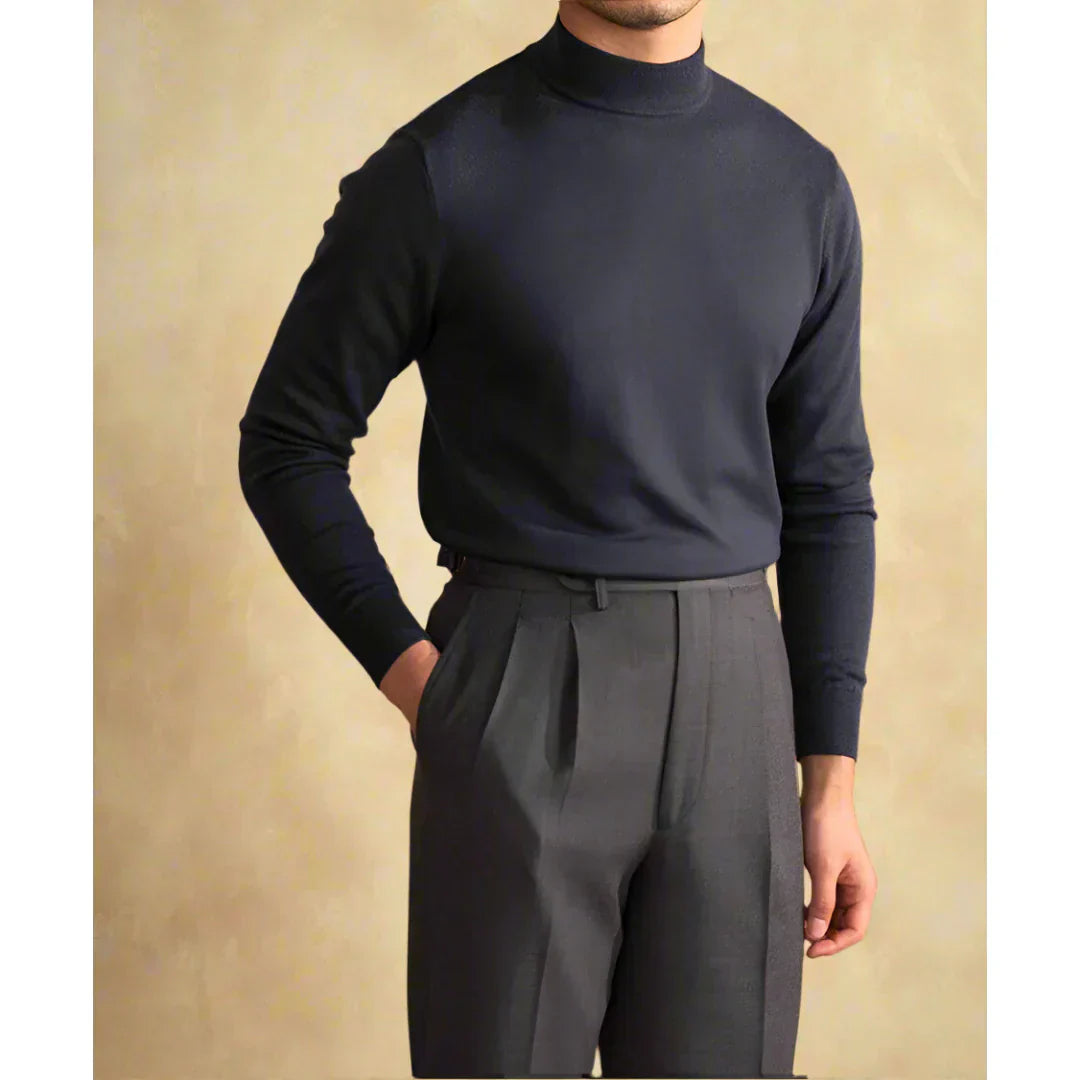 Burlane Cashmere Turtleneck Sweater