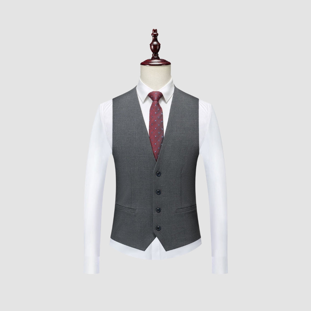 Burlane Elegant Slim Fit Business Formal Suit