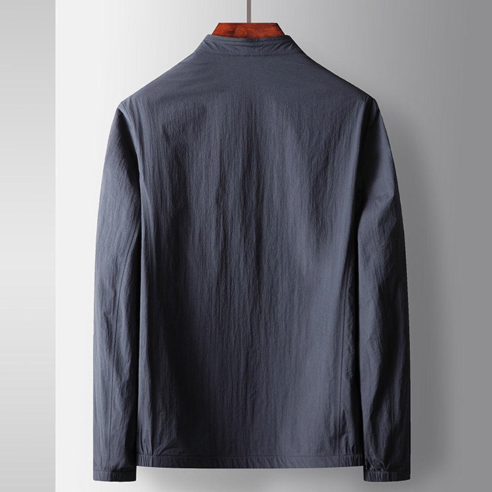 Burlane Stand-Up Collar Luxury Business Casual Jacket