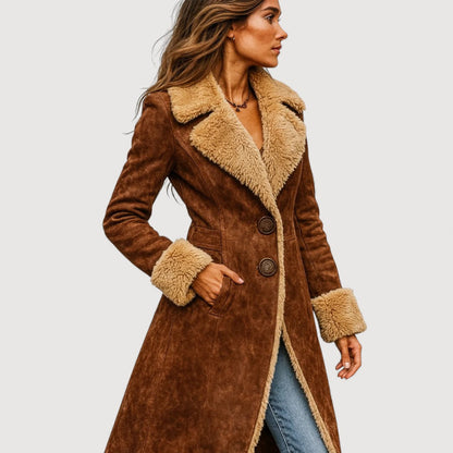 ARIELLE – SHEARLING COAT