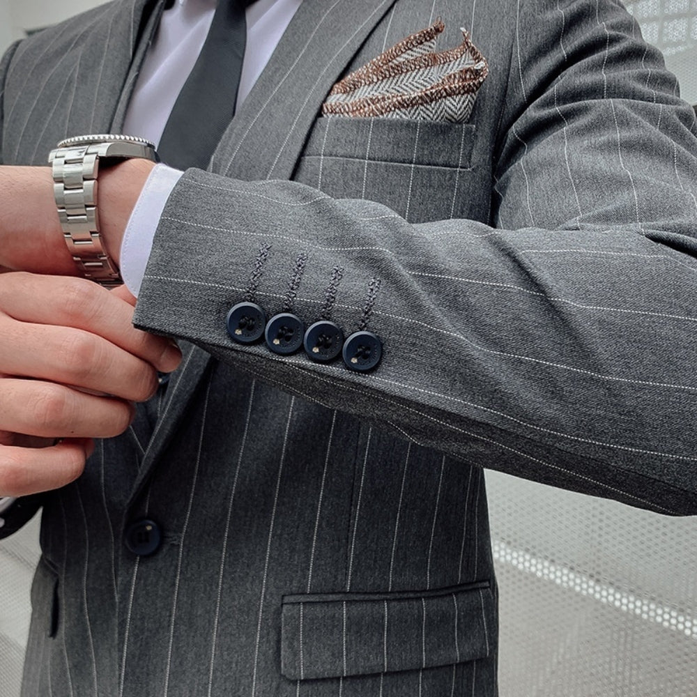 Burlane Classic Three-Piece Business Suit
