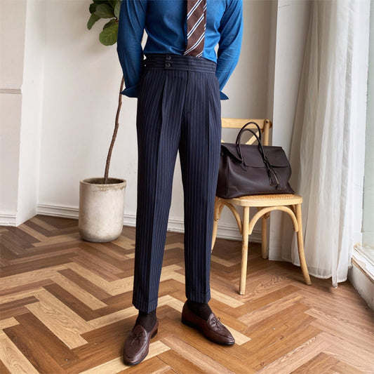 Burlane High Waist Non-Iron Casual Pants