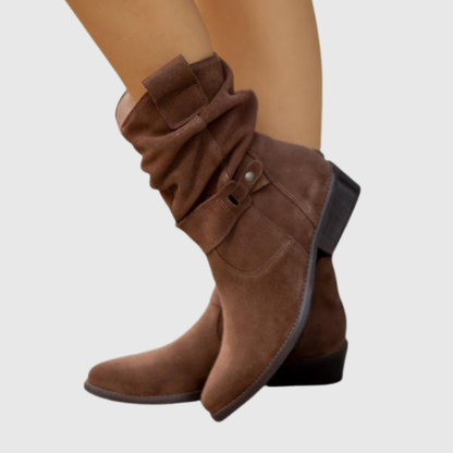 CORISSA | SUEDE ANKLE BOOTS