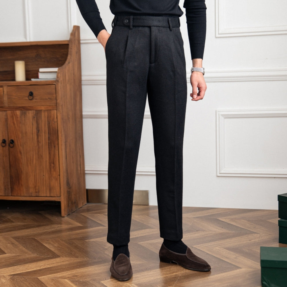 Burlane Warm Versatile Retro Woolen Trousers
