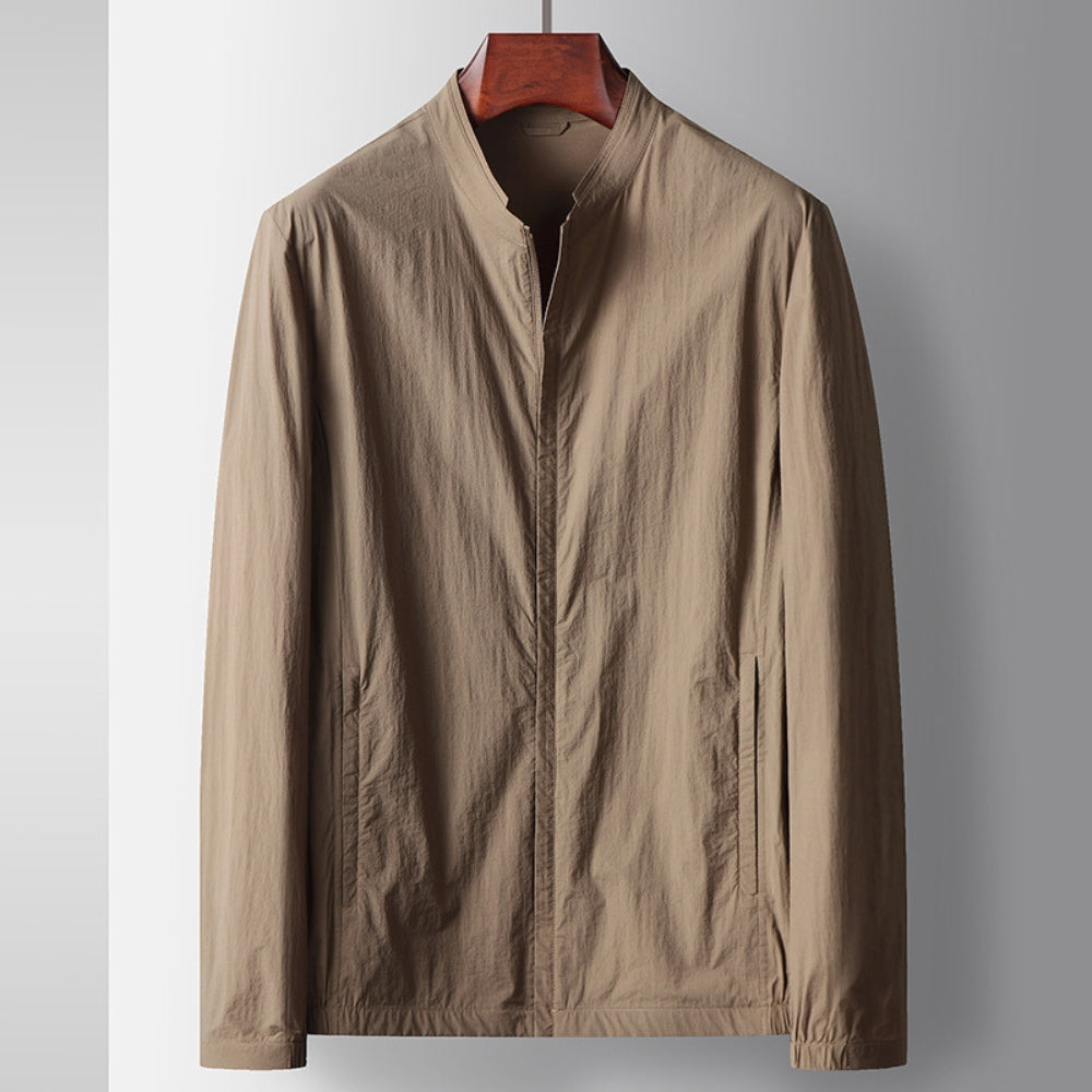 Burlane Stand-Up Collar Luxury Business Casual Jacket