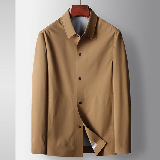 Lapel Shirt Seamless Luxury Business Jacket