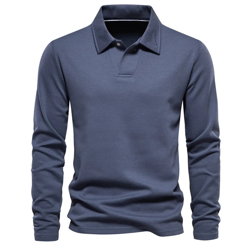 Burlane Long Sleeve Polo Shirt