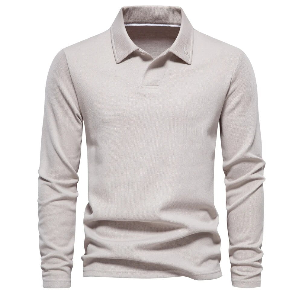 Burlane Long Sleeve Polo Shirt