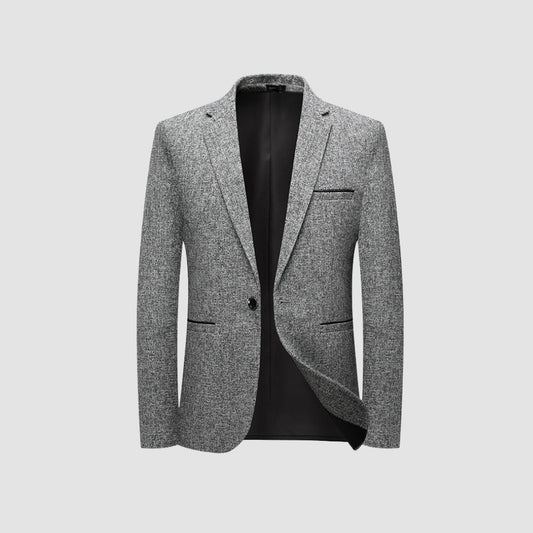 Burlane Italian Style Slim Fit Single-Breasted Suit Jacket