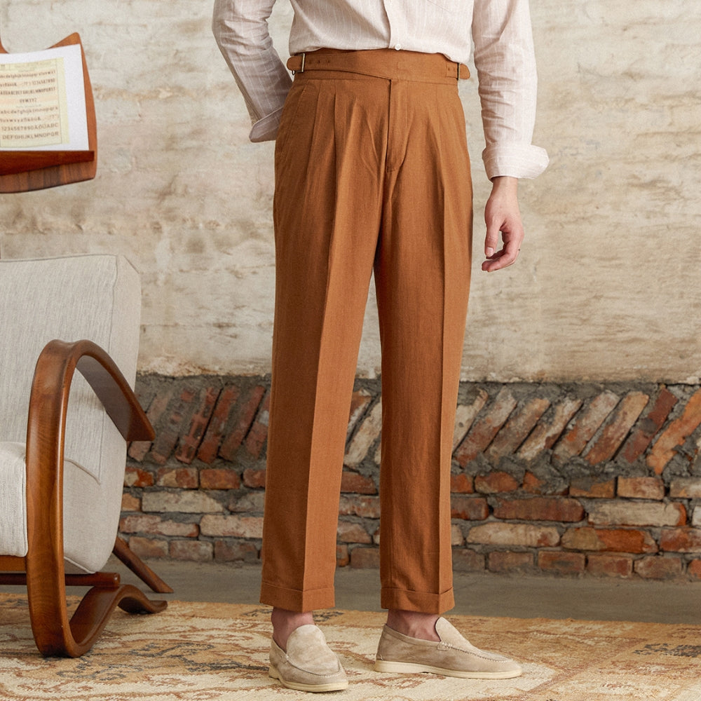 Burlane Cotton Comfortable Straight Pants
