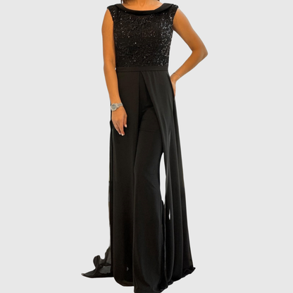 LILIANE | SLEEVELESS PARTY JUMPSUIT