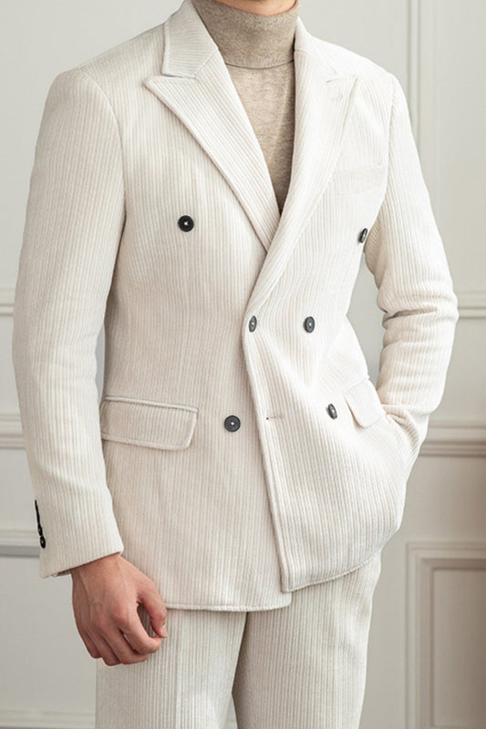 Burlane Winter Corduroy Slim-Fit Suit