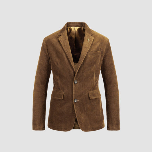 Burlane Corduroy Casual Suit Jacket