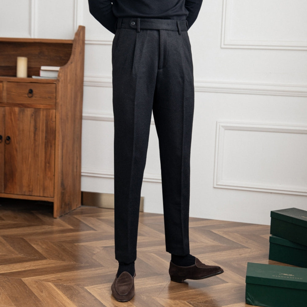 Burlane Warm Versatile Retro Woolen Trousers