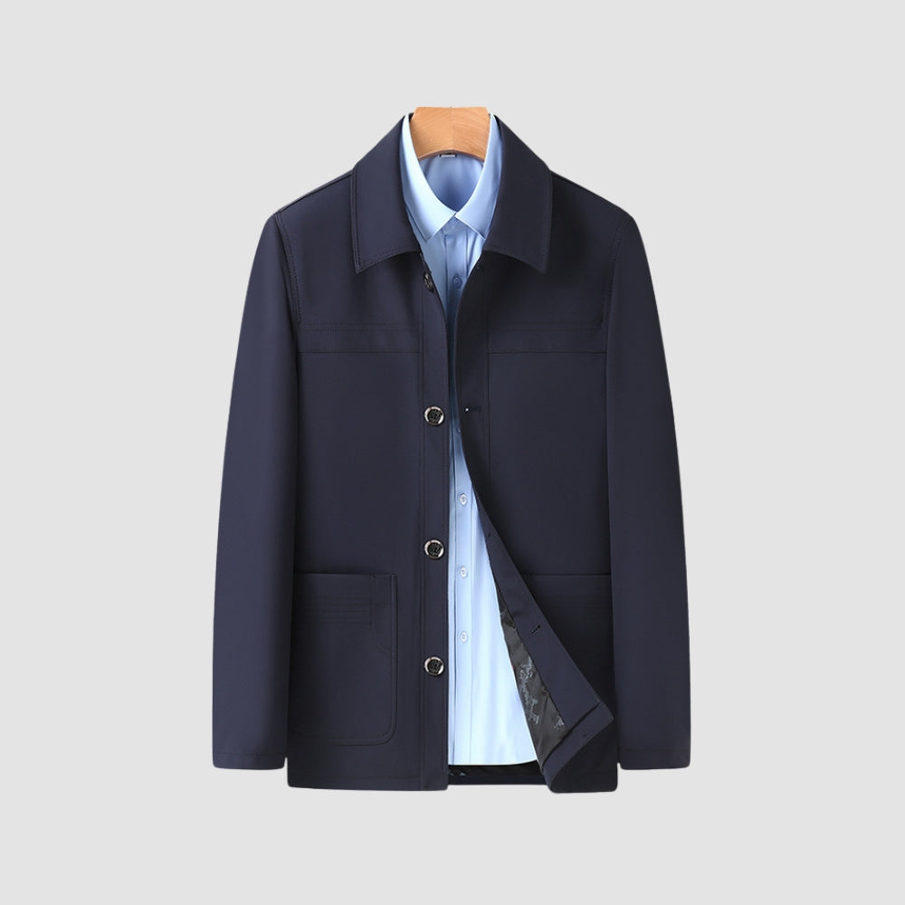 Burlane Lapel Collar Short Coat