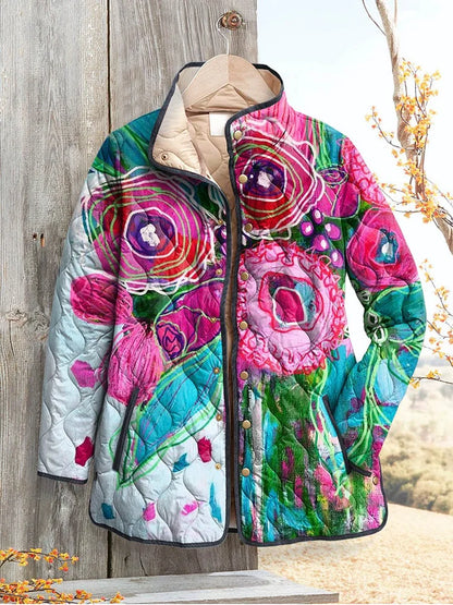 PHILIPPA | ENGLISH MEADOW QUILTED JACKET