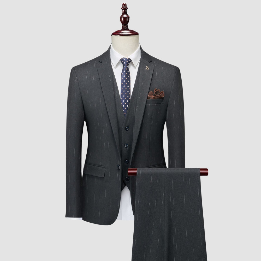 Burlane Elegant Slim Fit Business Formal Suit