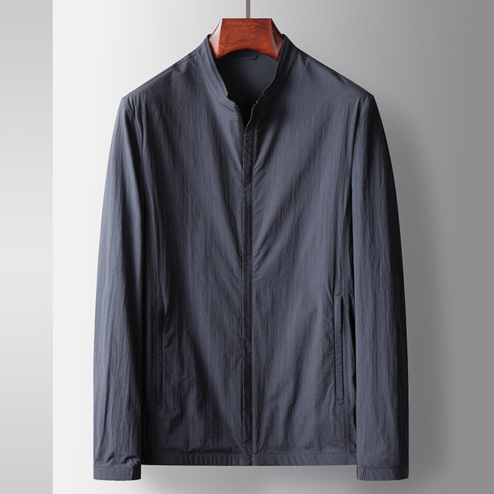 Burlane Stand-Up Collar Luxury Business Casual Jacket