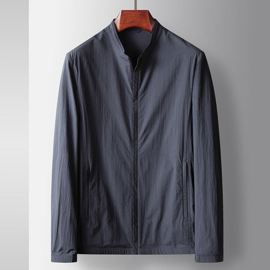 Burlane Stand-Up Collar Luxury Business Casual Jacket