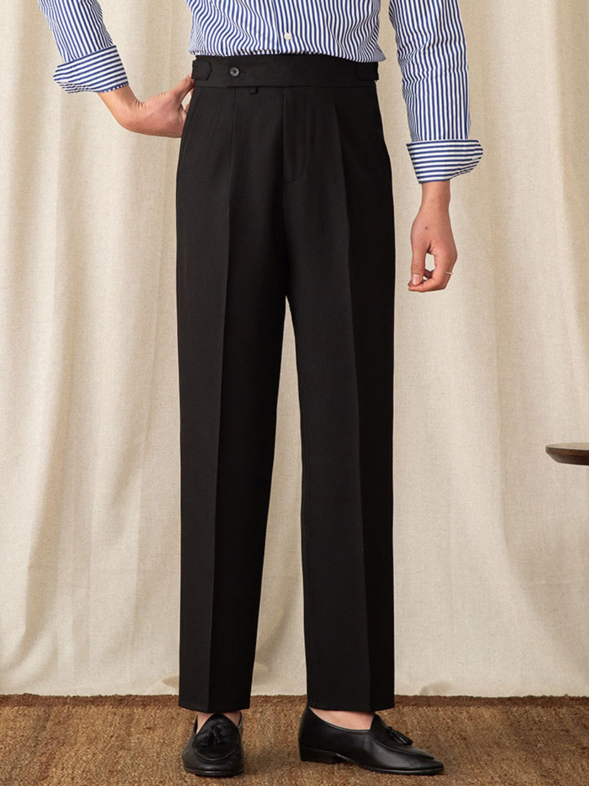 Burlane Italian Casual Straight Trousers