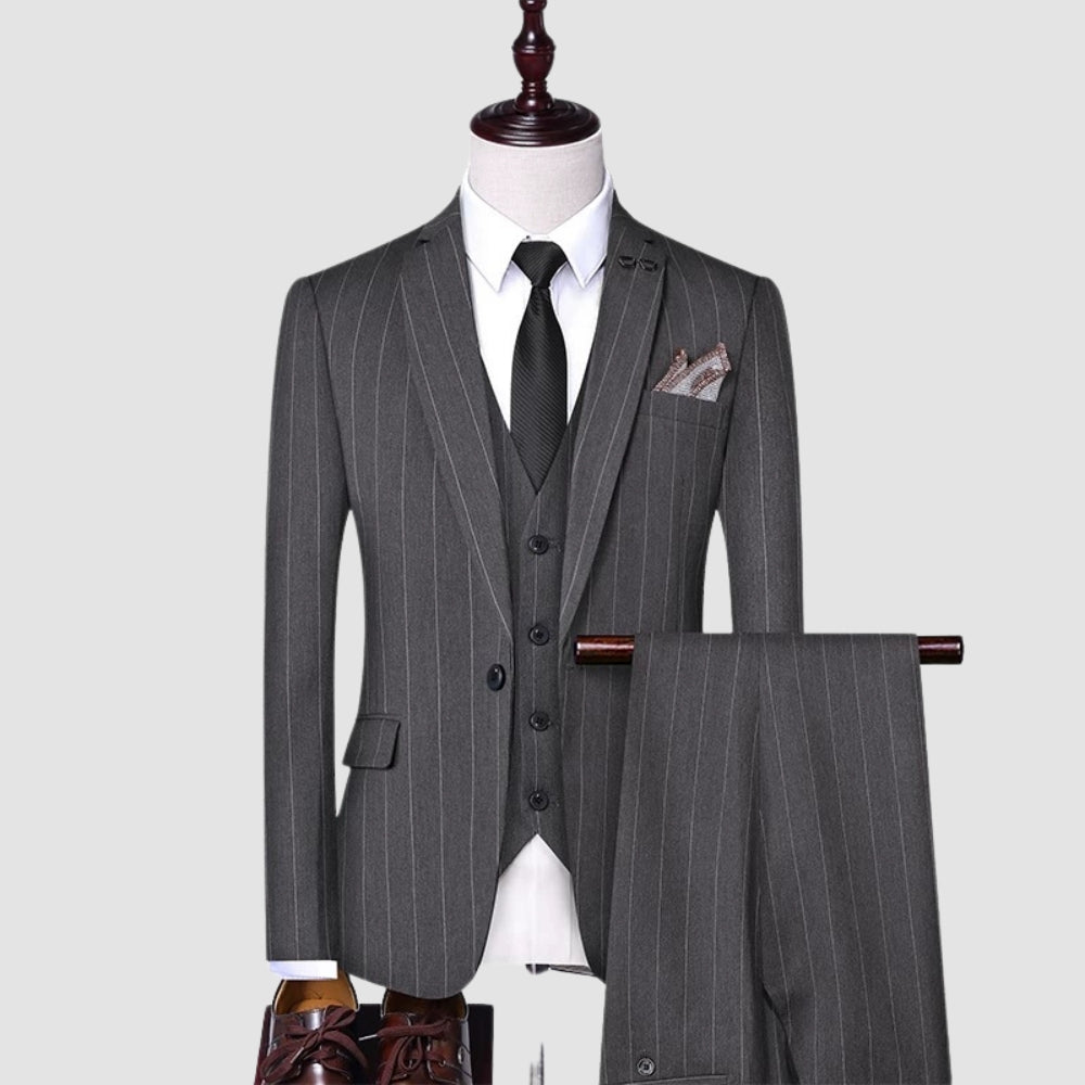 Burlane Classic Three-Piece Business Suit